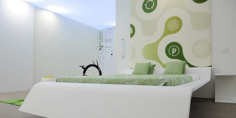 Bed design in WT mockup room